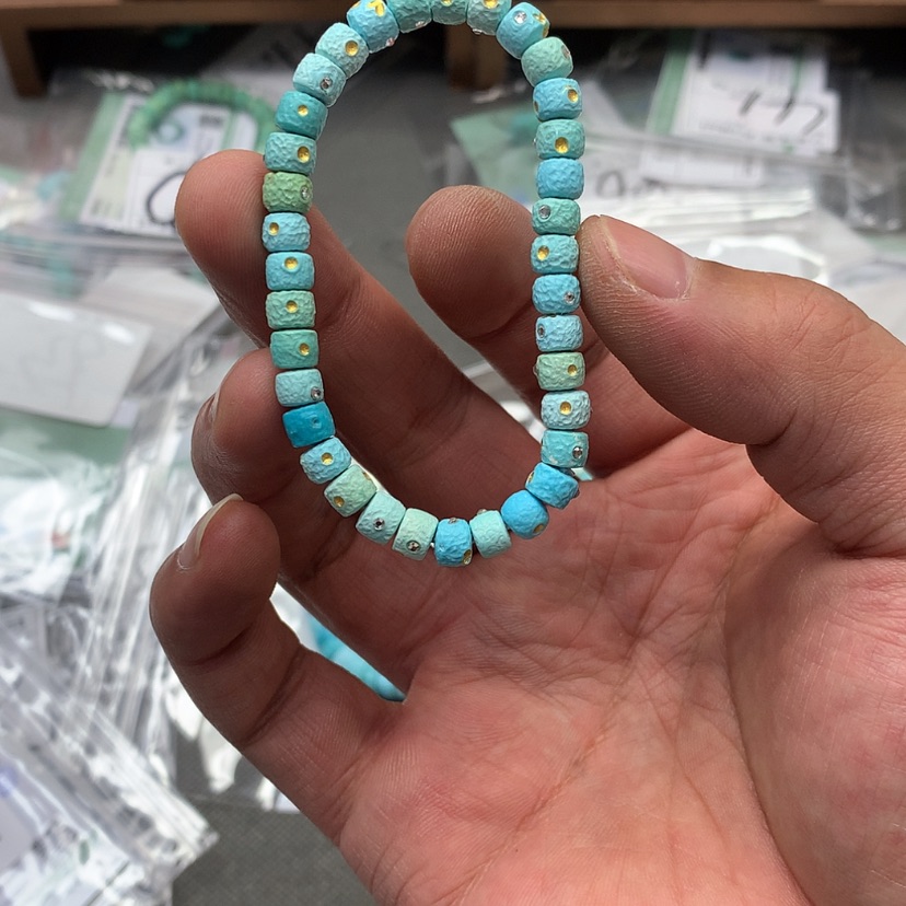 【闪购商品】绿松石颈饰未镶嵌43