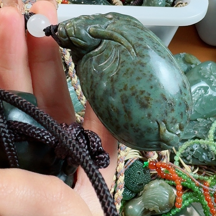 和田玉把件未镶嵌