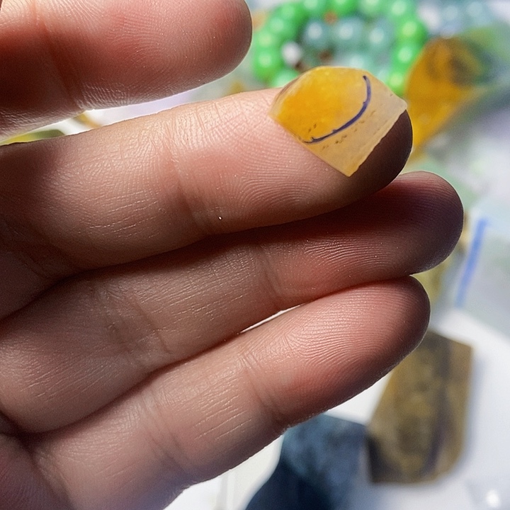 翡翠散珠天然翡翠A货