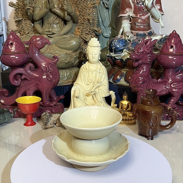 瓷片摆件摆件摆件