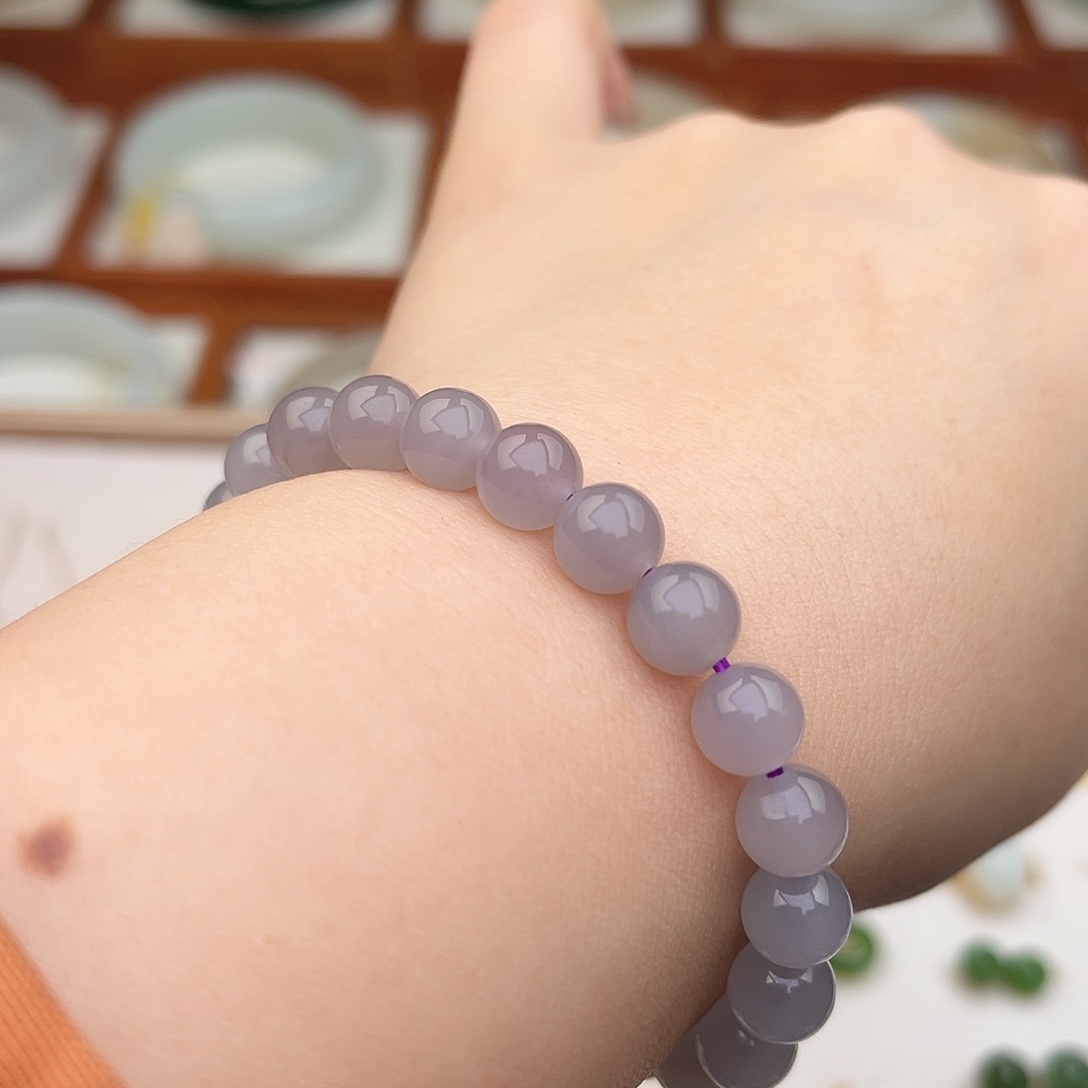 和田玉未镶嵌手串8mm