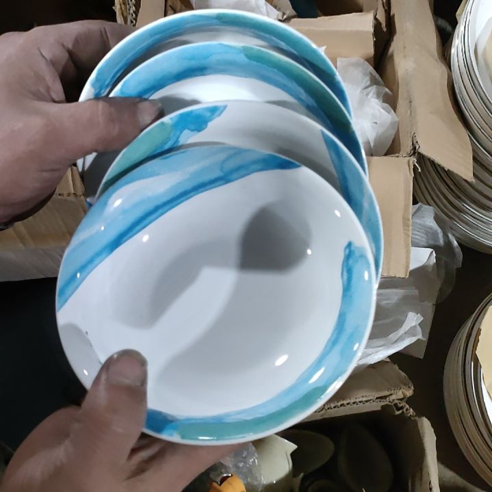 摆件陶瓷盘子碗啥都有