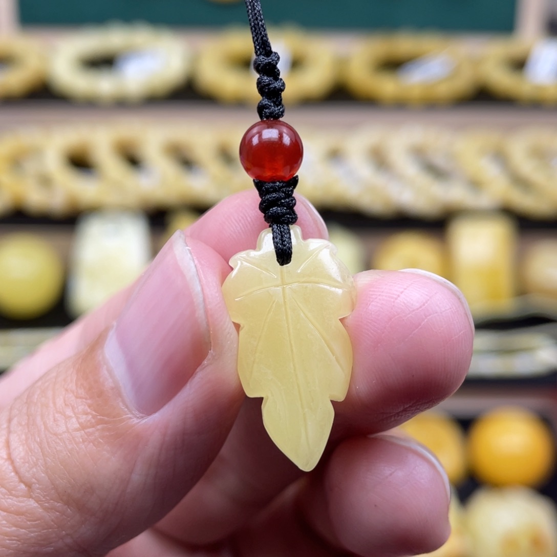 琥珀裸石未镶嵌琥珀蜜蜡