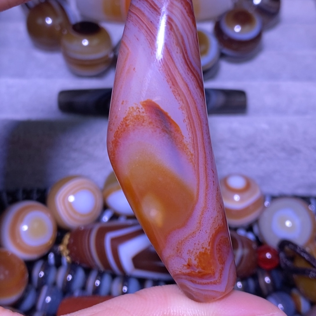 玛瑙/玉髓未镶嵌颈饰