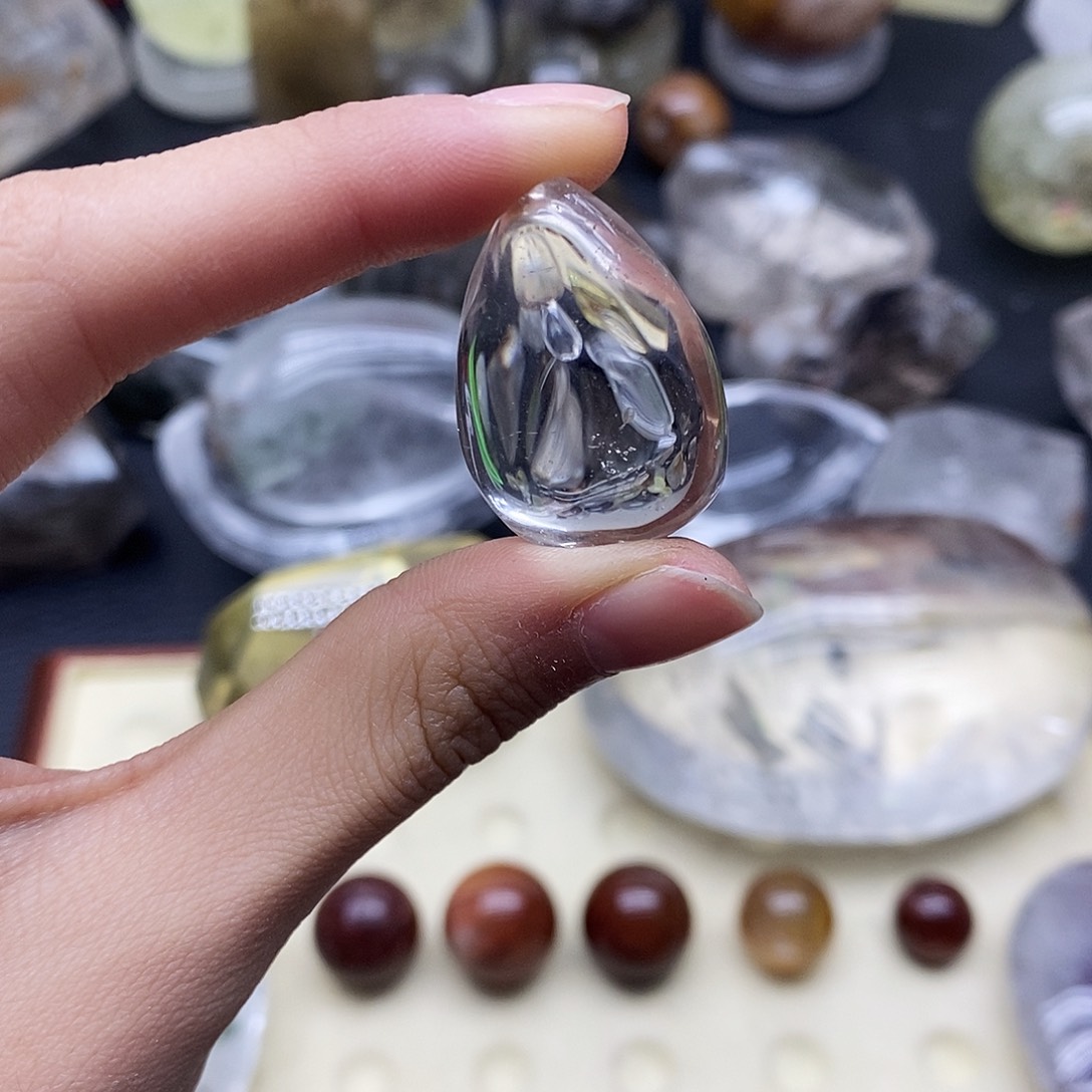 水晶未镶嵌珠宝半成品115水晶石