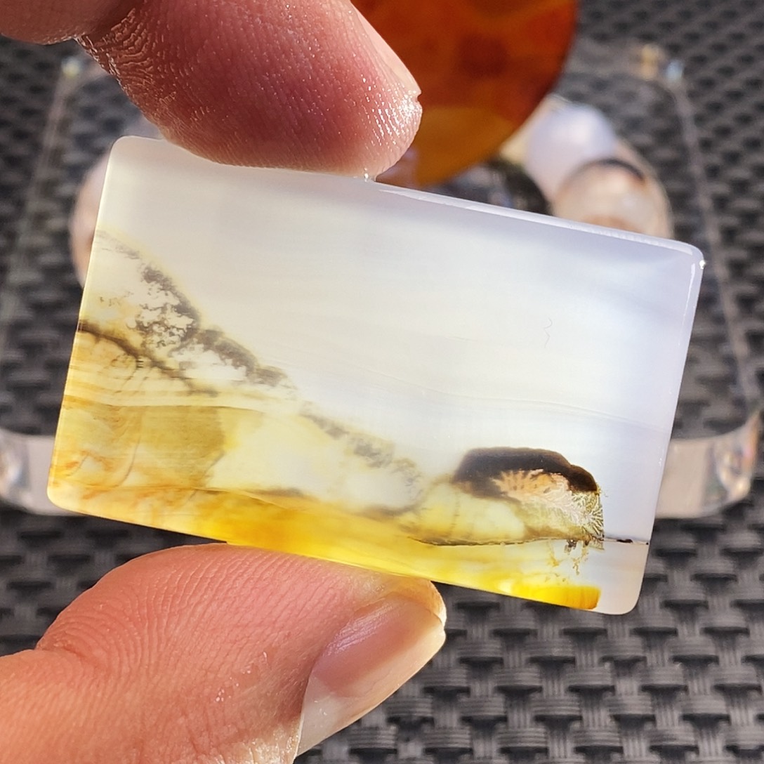 玛瑙/玉髓未镶嵌吊坠(不含链)817