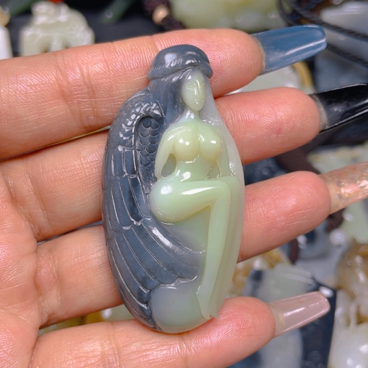 和田玉挂件未镶嵌