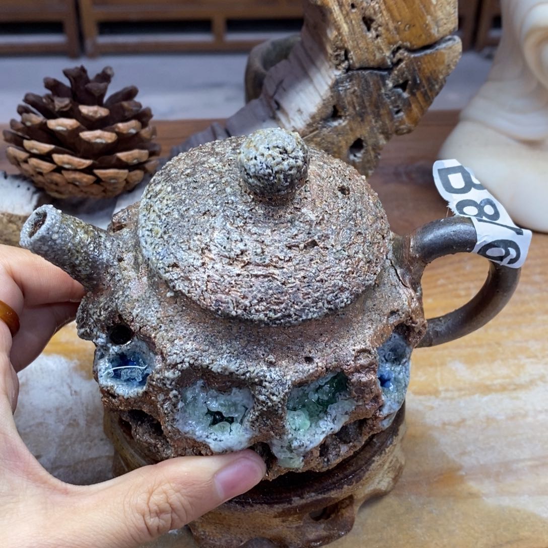 陶园柴烧，精品高货。876瑕疵