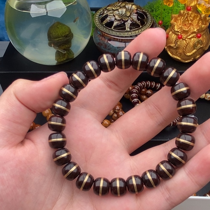 紫金鼠手串紫金鼠一线天二代67号