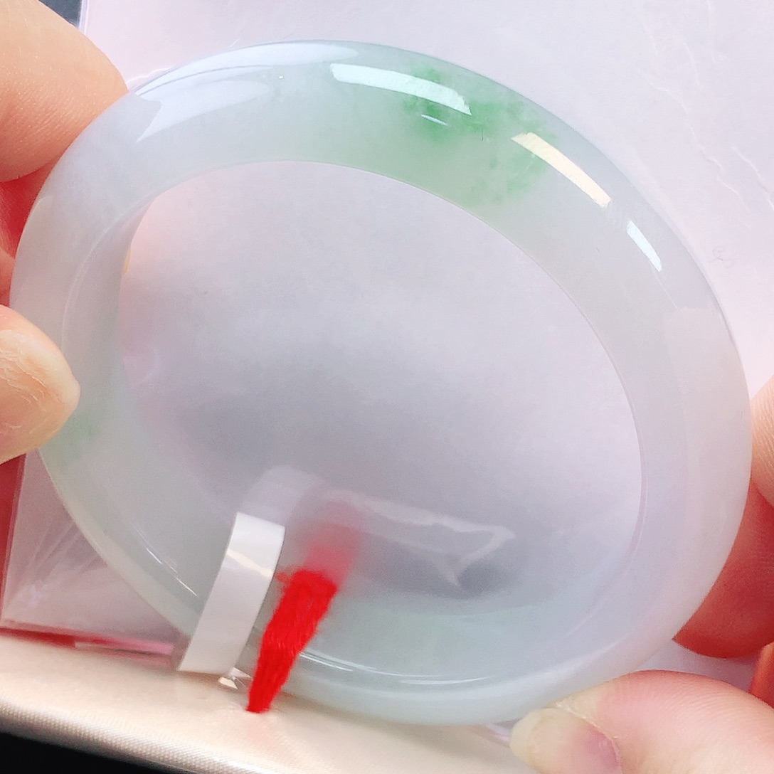 未镶嵌手镯翡翠54圈