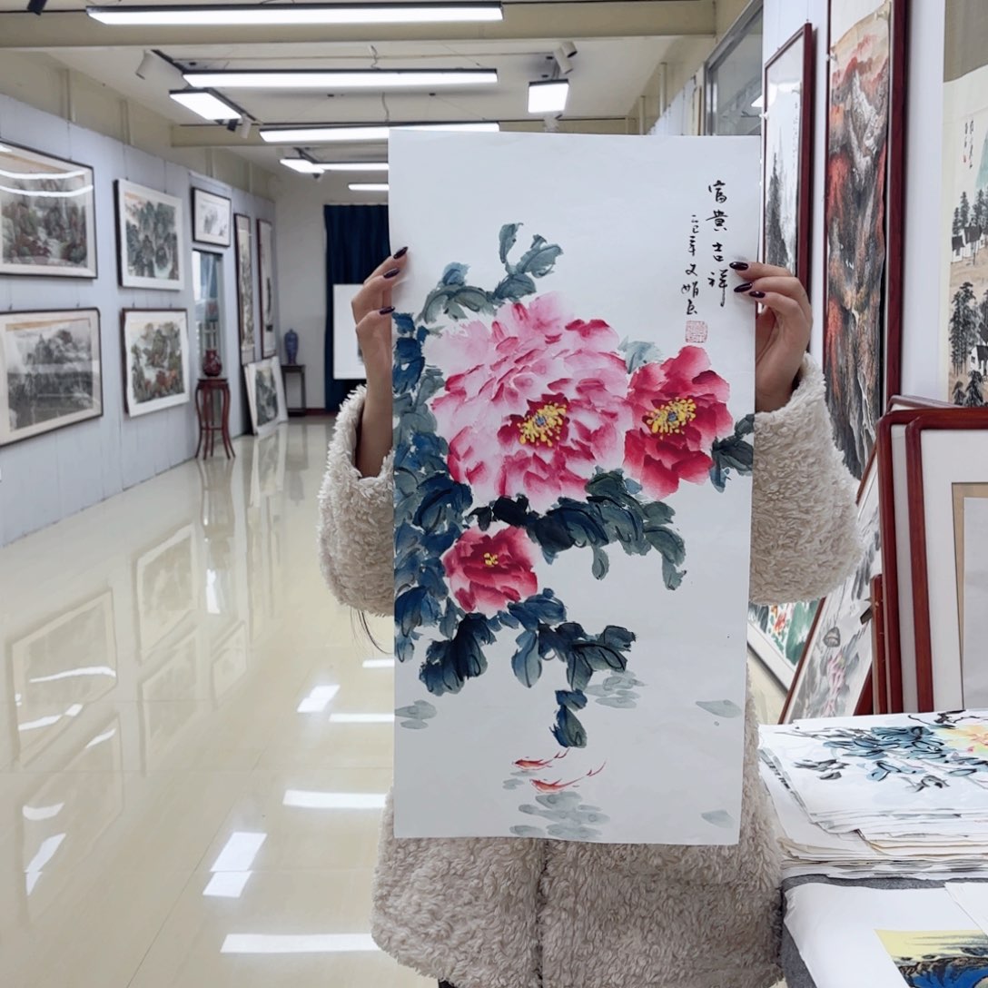 国画国画作品集一个