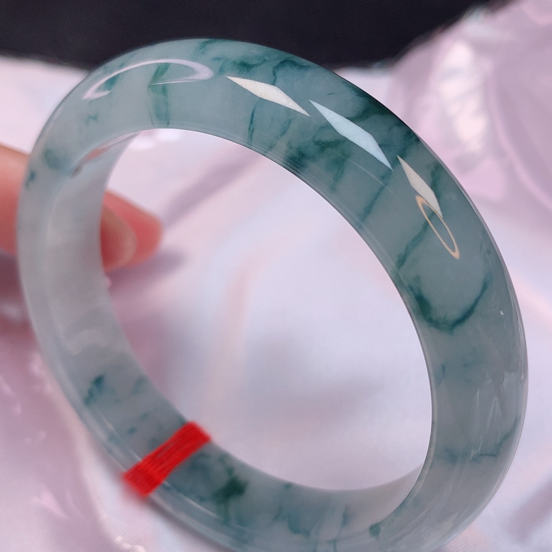 翡翠手镯未镶嵌56 翡翠手镯