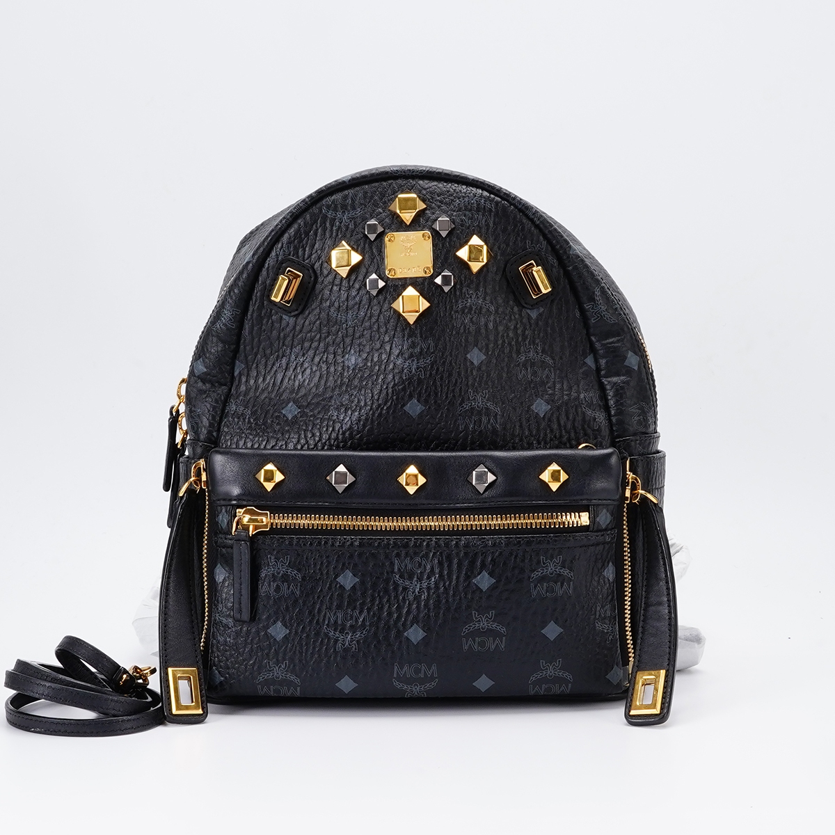 95新 MCM 【夏vv】双肩包小中号二合一款/BG22007501