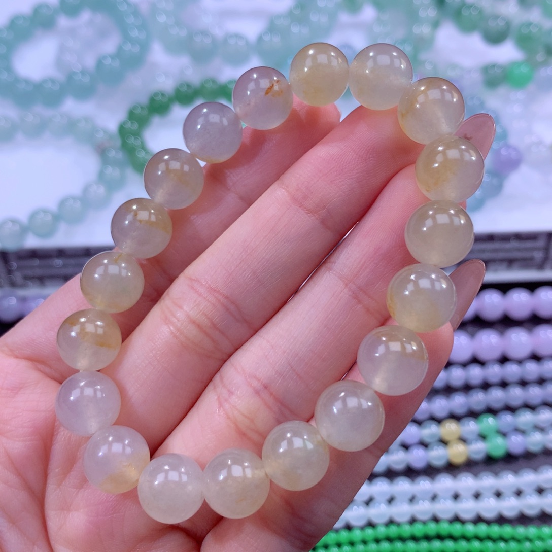 翡翠未镶嵌手链翡翠