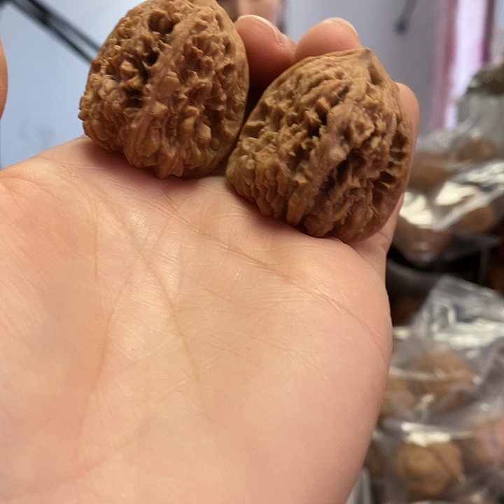 把件文玩核桃33翻天印小众蜡皮