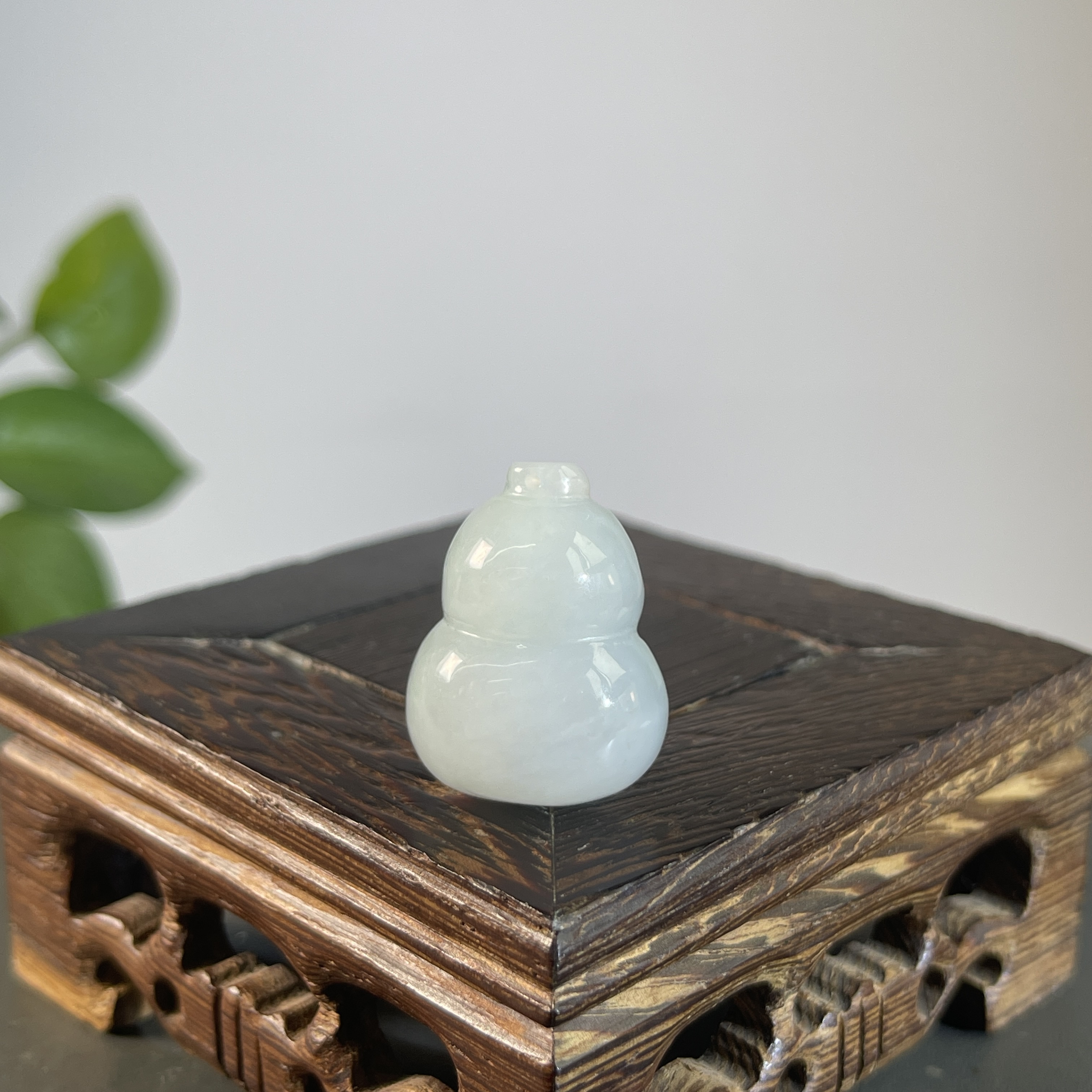 JYA28-013  天然缅甸A货翡翠  葫芦