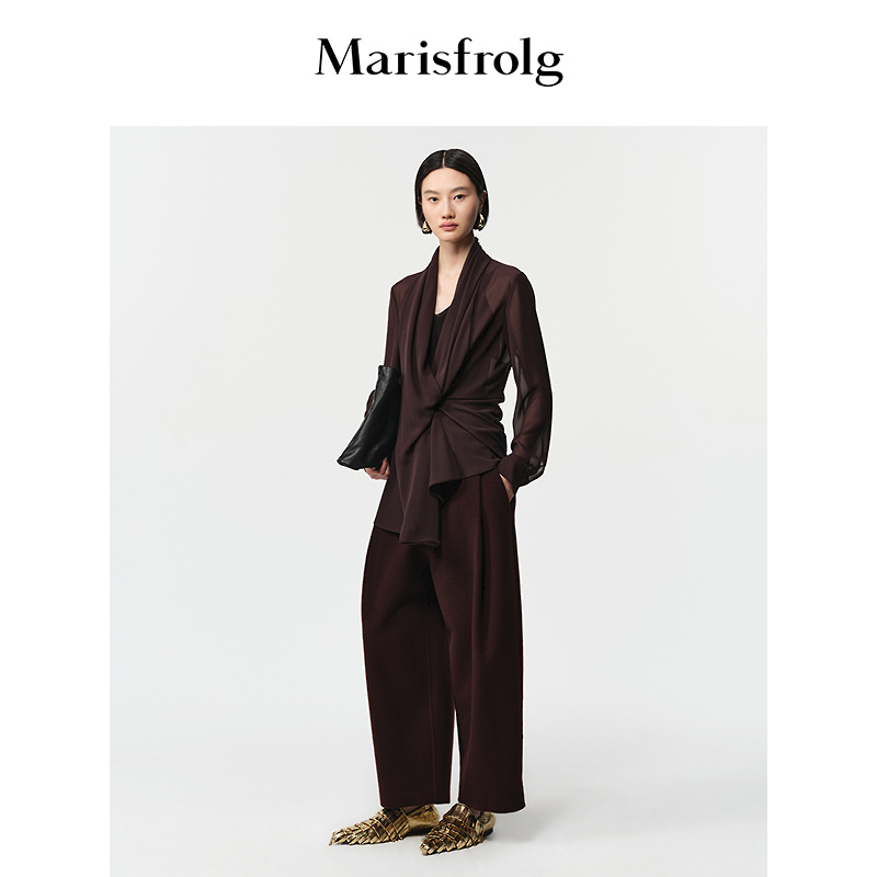 Marisfrolg玛丝菲尔裤子A1FZ44505