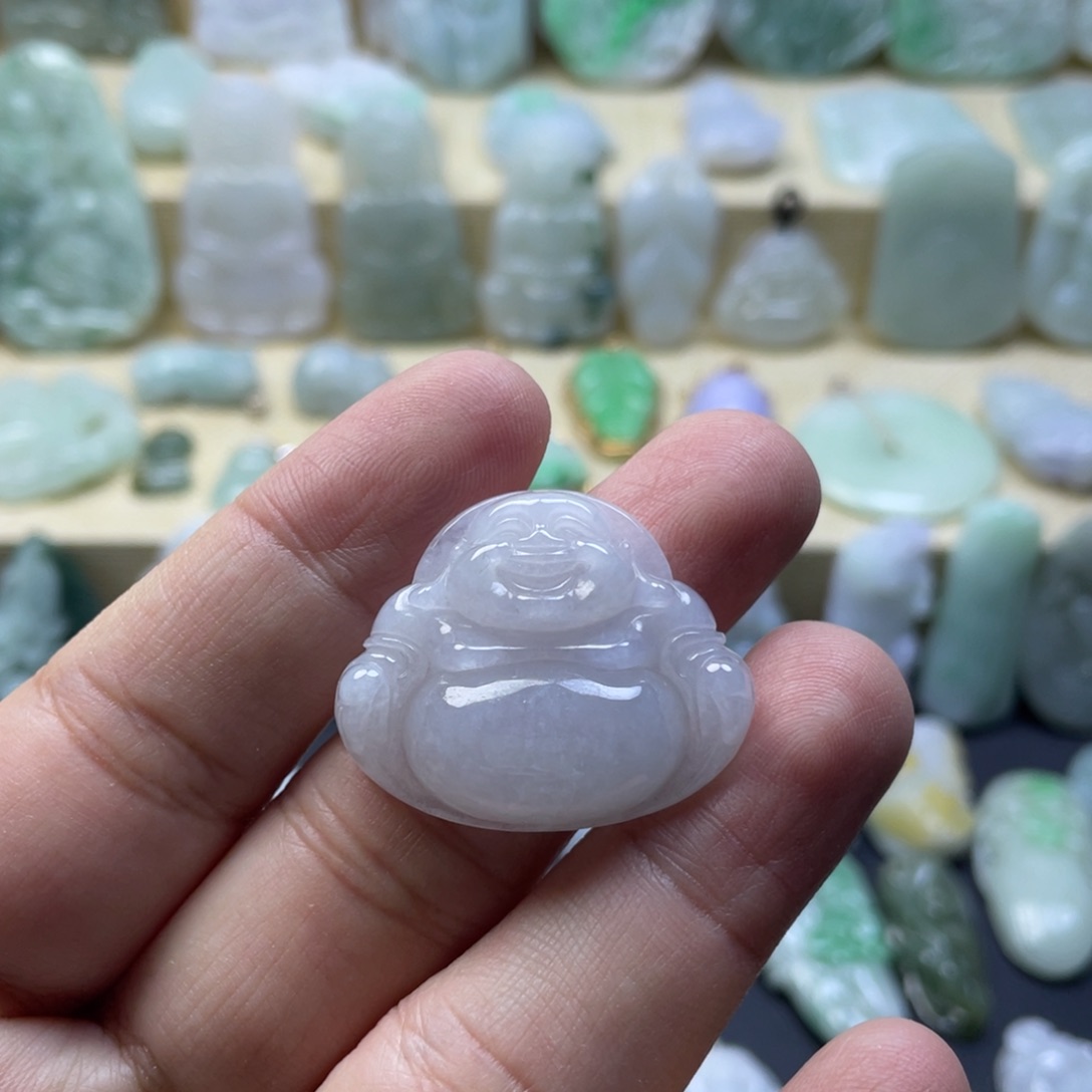 翡翠未镶嵌颈饰纯天然翡翠