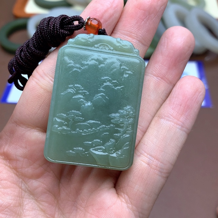 和田玉珠宝半成品未镶嵌