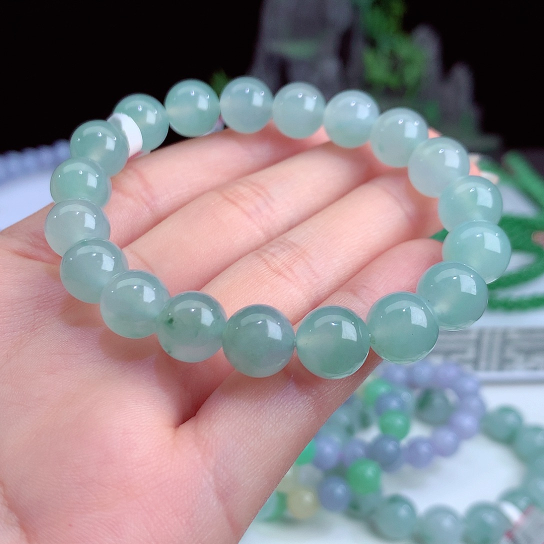 翡翠手链未镶嵌卡10