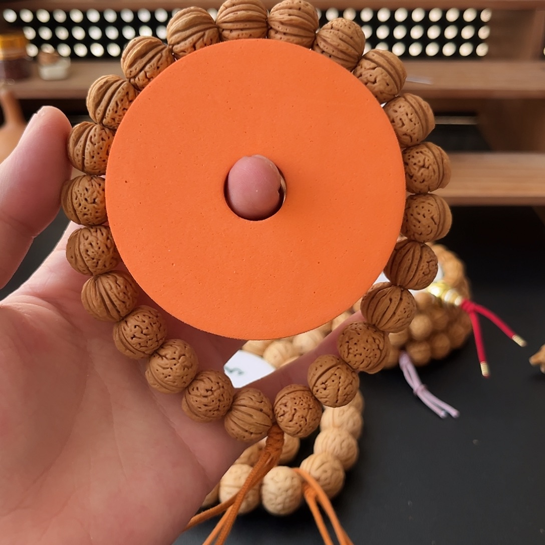 吊坠桃核15三道筋脐中脐