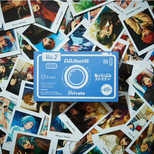 【ES】偶像梦幻祭 新V2  花前拍立得纸片