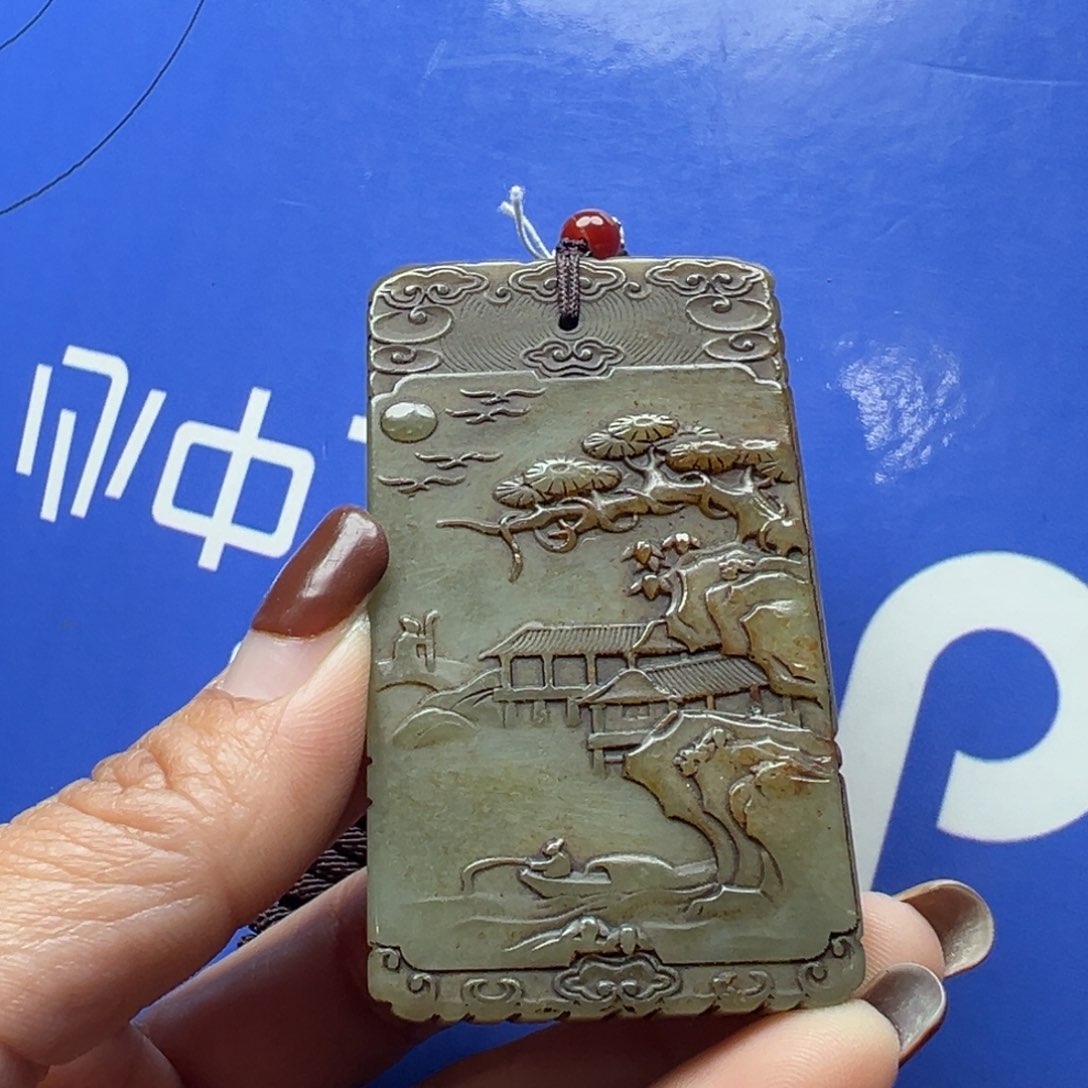 和田玉挂件未镶嵌