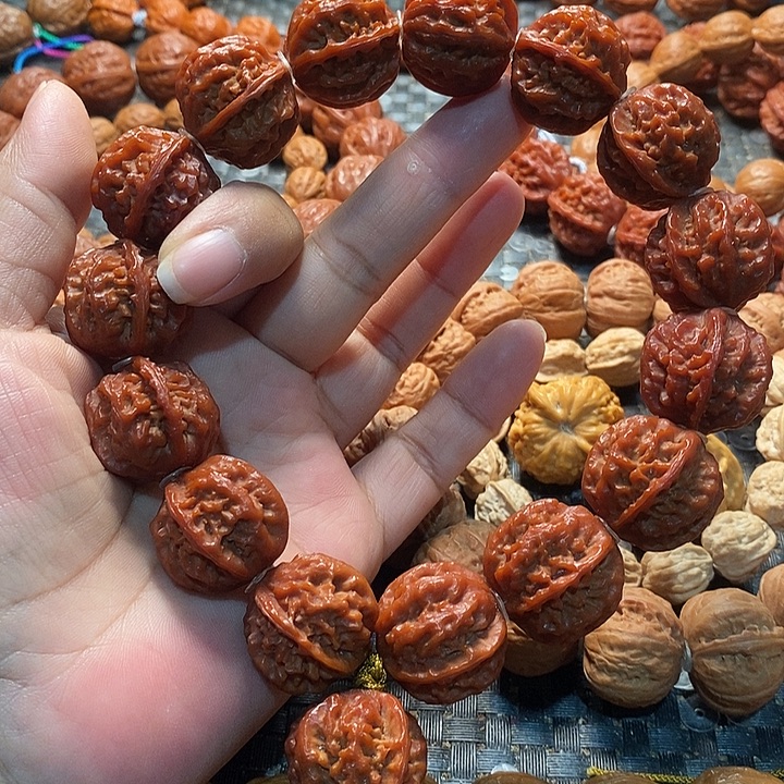 汇***总手串文玩核桃龙脊