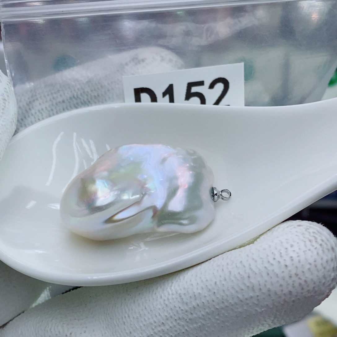 其他银S925镶嵌淡水珍珠