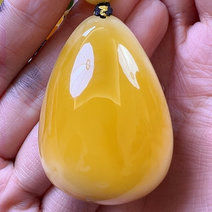 蜜蜡颈饰未镶嵌蜜蜡