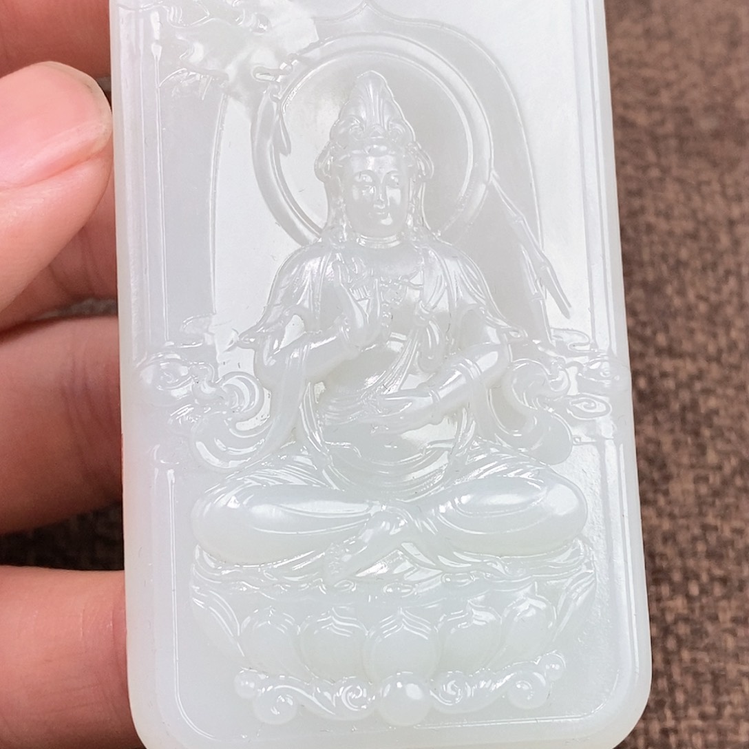 和田玉挂件未镶嵌