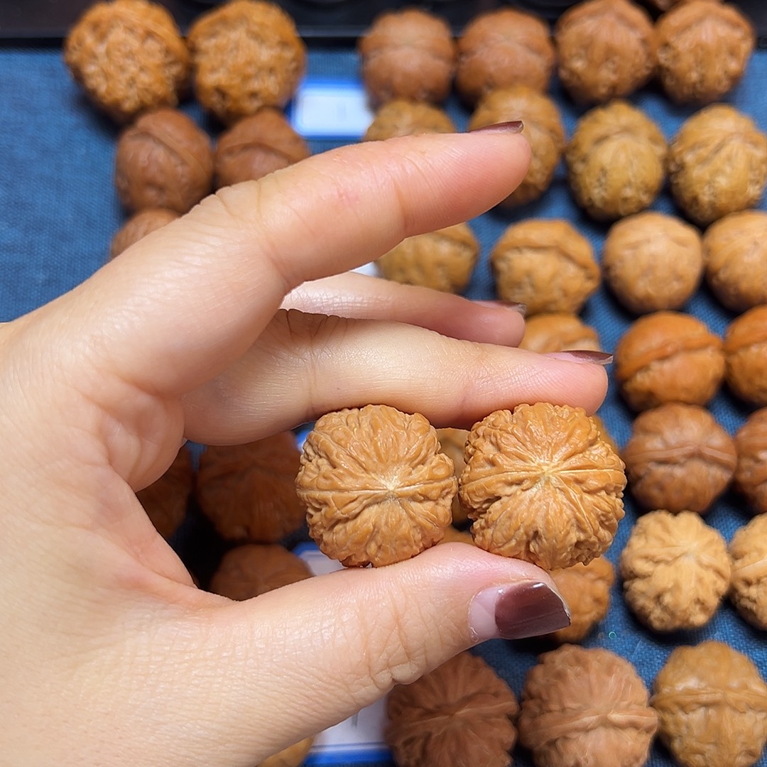 我****文玩核桃吊坠粗筋蝴蝶磨