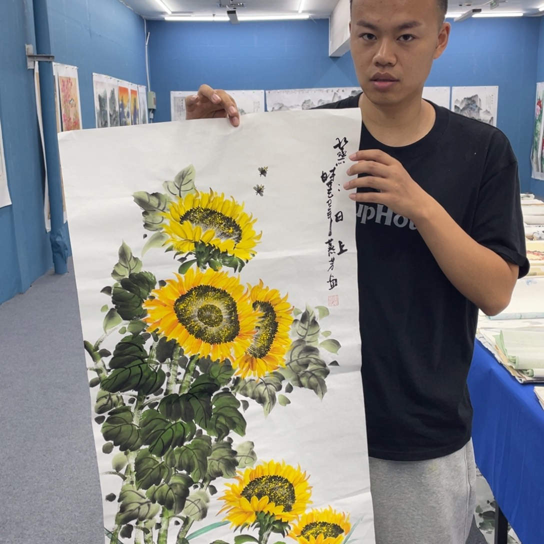 国画手绘国画欣赏一下