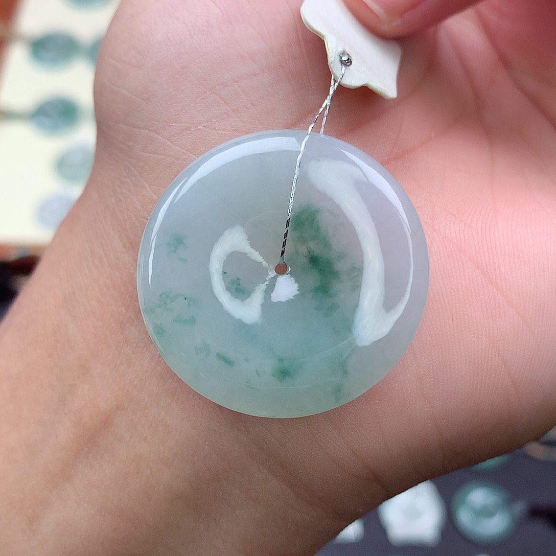 颈饰未镶嵌翡翠9 尺寸32.6-6