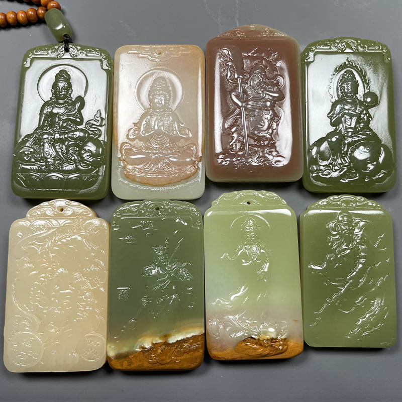 十二生肖昆仑山料 方解石玉【一物一拍】多样性发货以直播间为准 