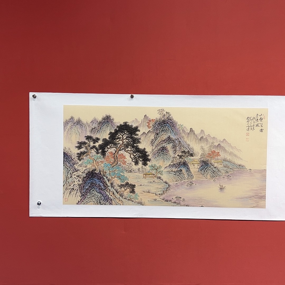 国画李川浦画家作品