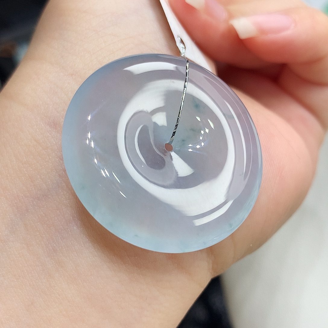 翡翠未镶嵌胸饰翡翠120，33.3/6