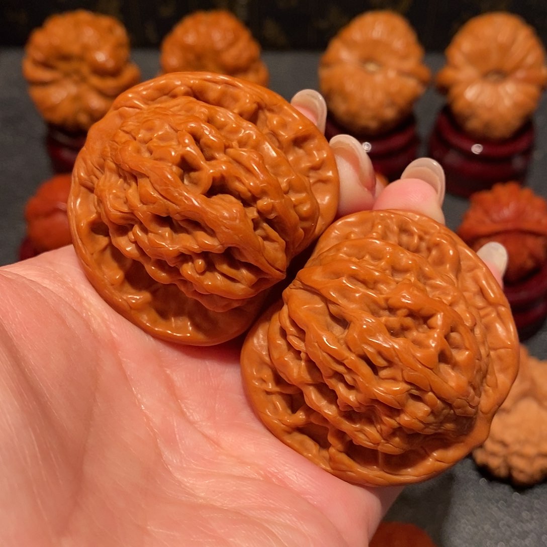 文玩核桃吊坠堂虎