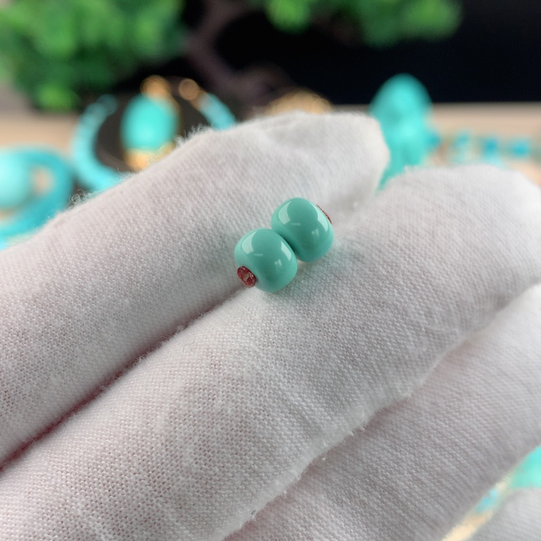 【闪购商品】绿松石配珠卡6.7未镶嵌