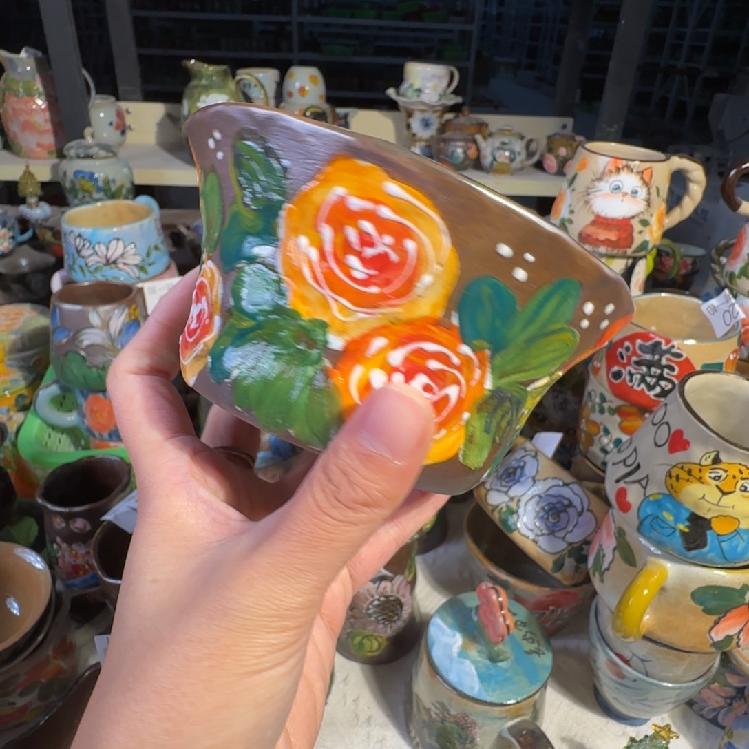 紫砂景德镇手工陶瓷釉下彩正品