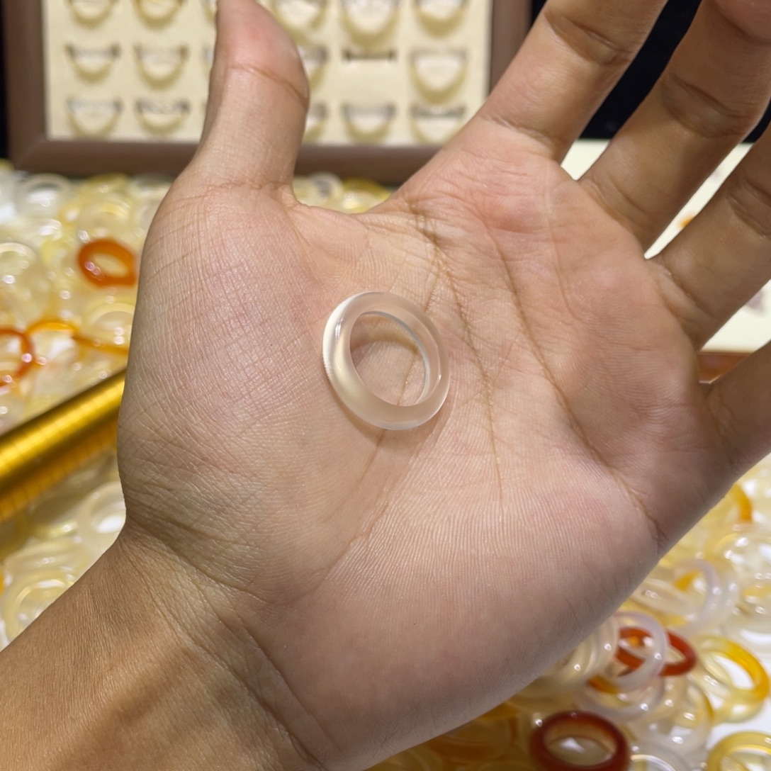 玛瑙/玉髓合金戒指217号港15