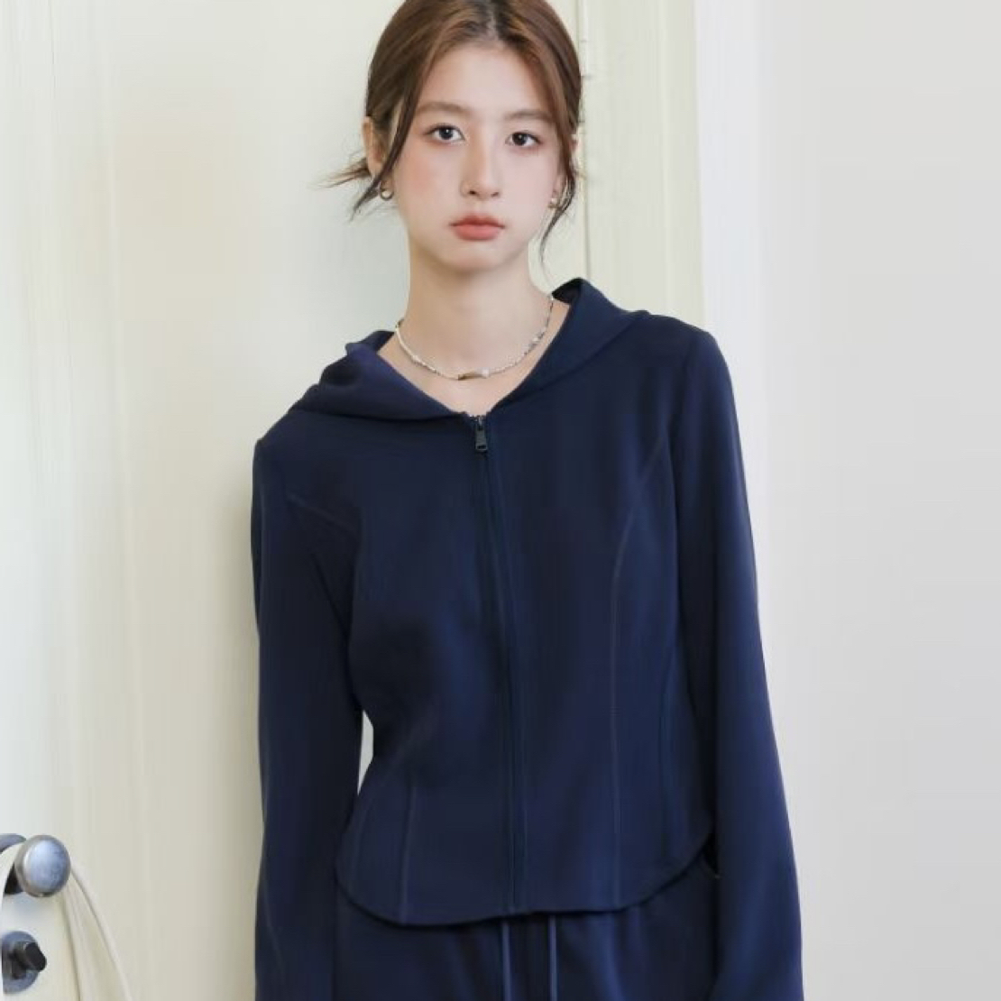 INS风街头时尚套装宽松连帽套装女装秋季