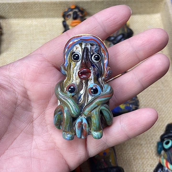 琉璃颈饰福利娃一个011