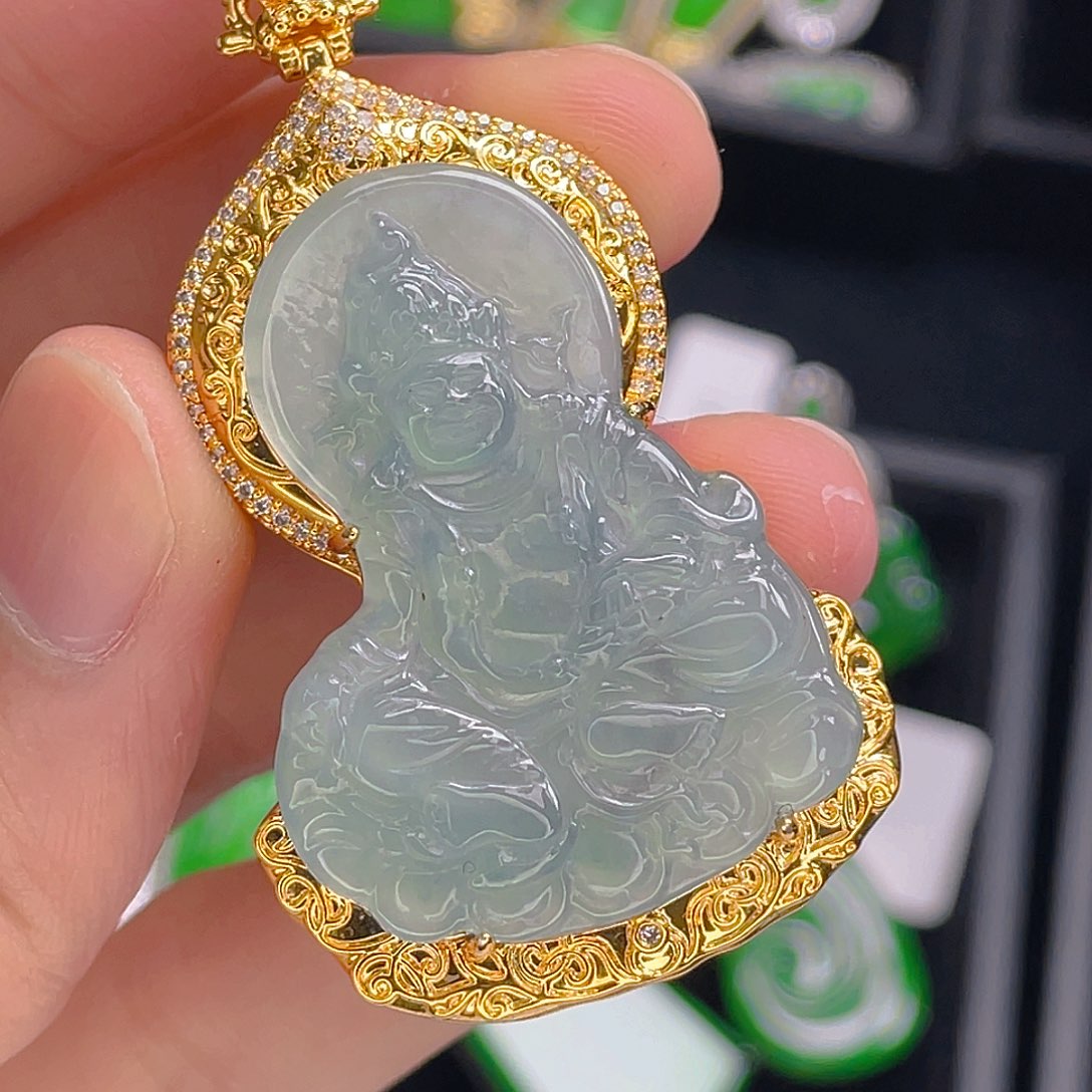 翡翠吊坠(不含链)未镶嵌