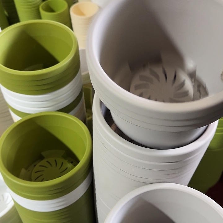 球根21口径6个无托灰白