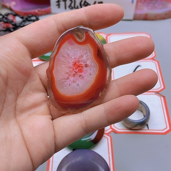 【闪购商品】玛瑙/玉髓珠宝半成品未镶嵌美*?