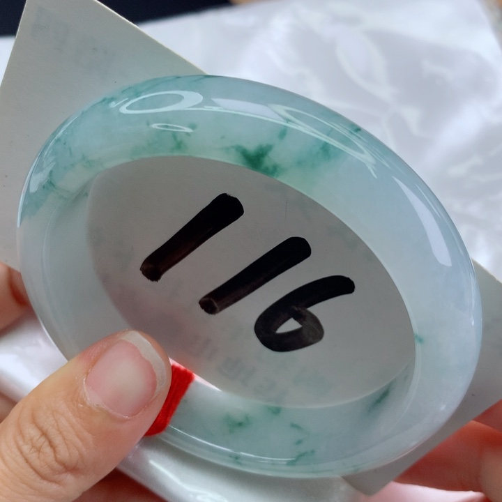 翡翠手镯未镶嵌高货微瑕