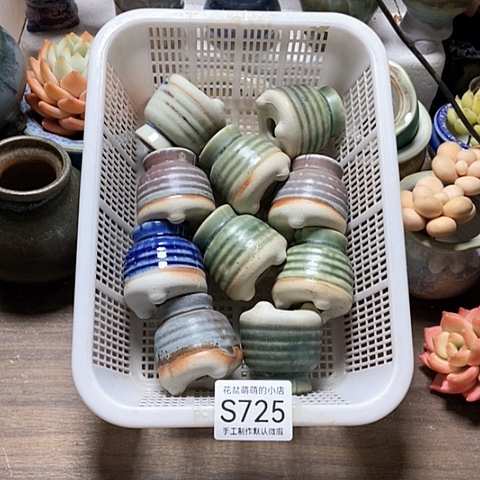 紫砂花盆725微瑕品口径2.5左右