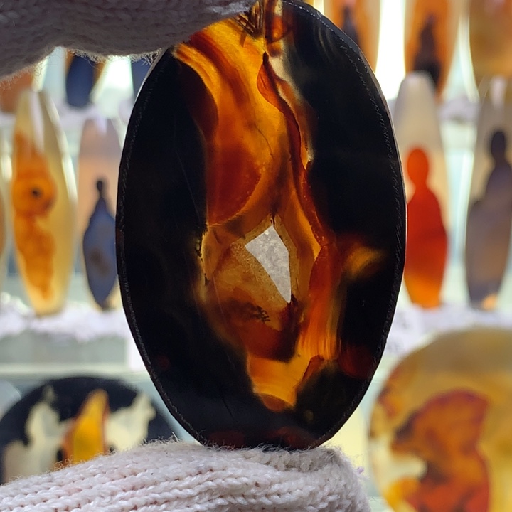 未镶嵌玛瑙/玉髓珠宝半成品180