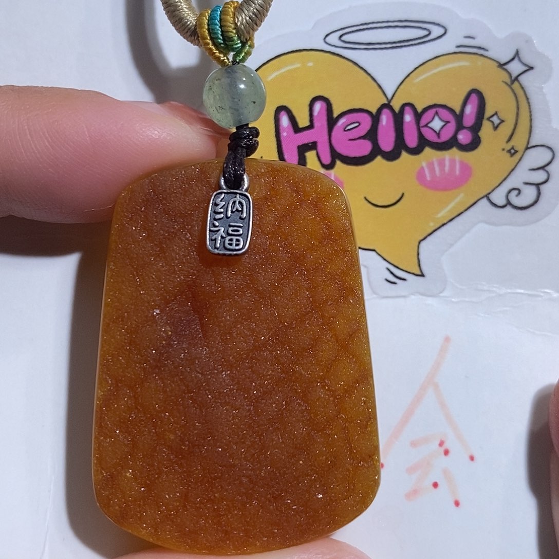 定制琥珀未镶嵌蜜蜡吊坠